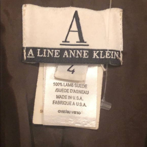 A Line Anne Klein suede blazer - Picture 3 of 9